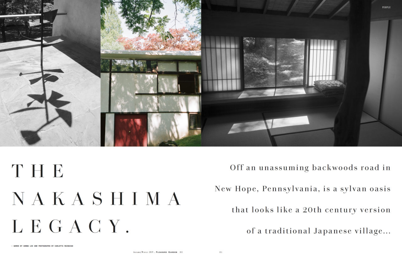 Pleasure Garden, featuring The Nakashima Legacy